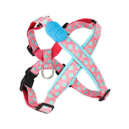 Colorful PRO Protective Trachea Dog X Harness