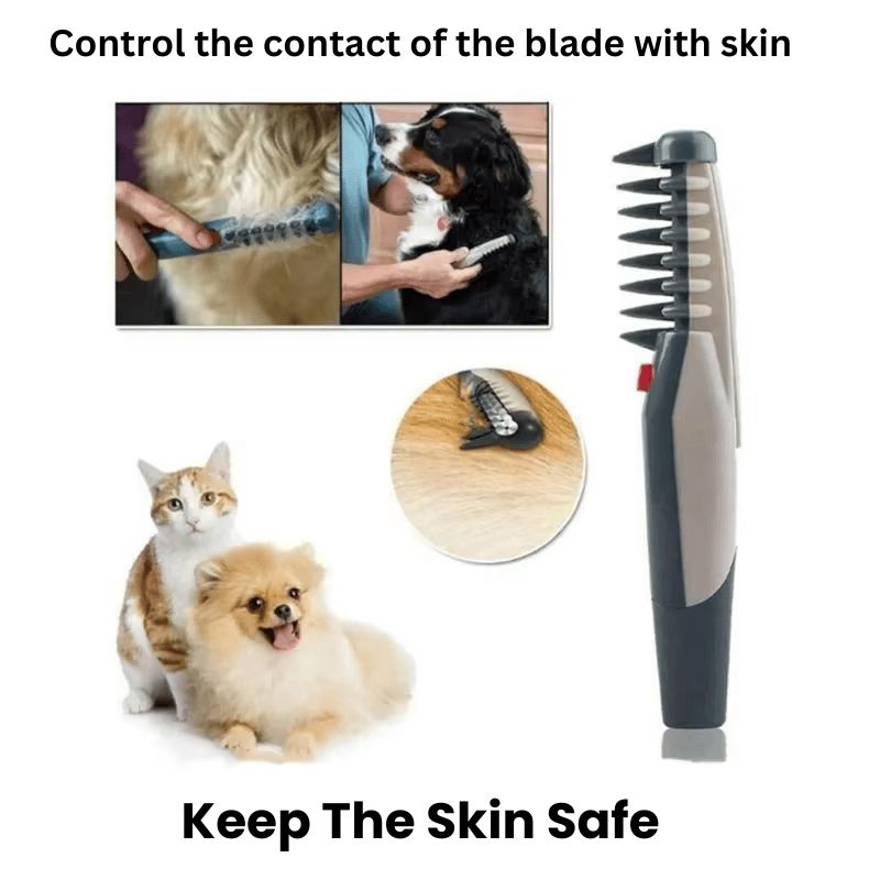 âš?Flash Offer âš?- 50% OFF | ELECTRIC DOG CAT COMB HAIR TRIMMING GROOMING